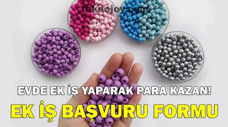 ek iş başvuru formu