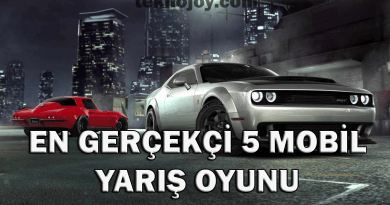 En Gerçekçi Mobil Yarış Oyunları